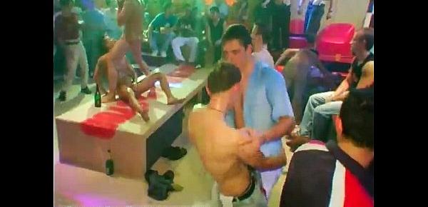  Group wank gay This astounding masculine stripper party heaving with